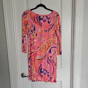 Lilly Pulitzer UPF 50+ Sophie Dress In Reef Retreat